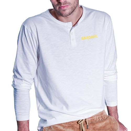 bardahl-t-shirt-tunisien-henley-cru-collection-100-coton-180-g-m image 4