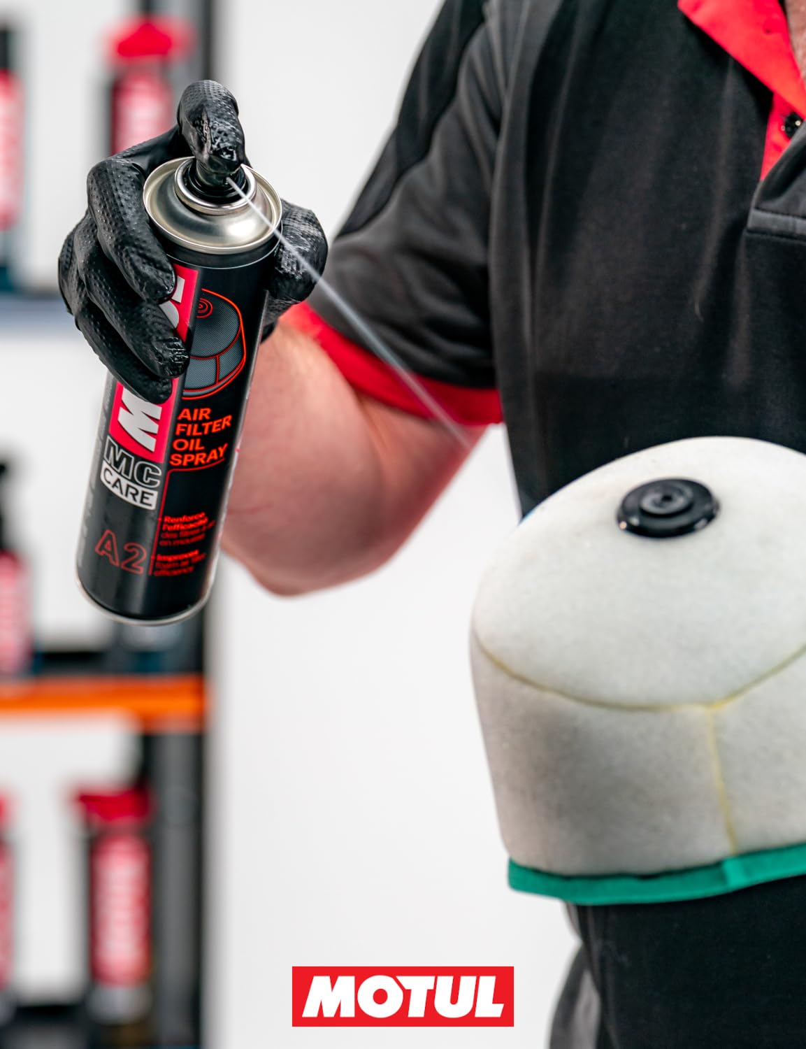 motul-mc-care-a2-air-filter-oil-spray-huile-filtre-air-mousse-400ml image 5