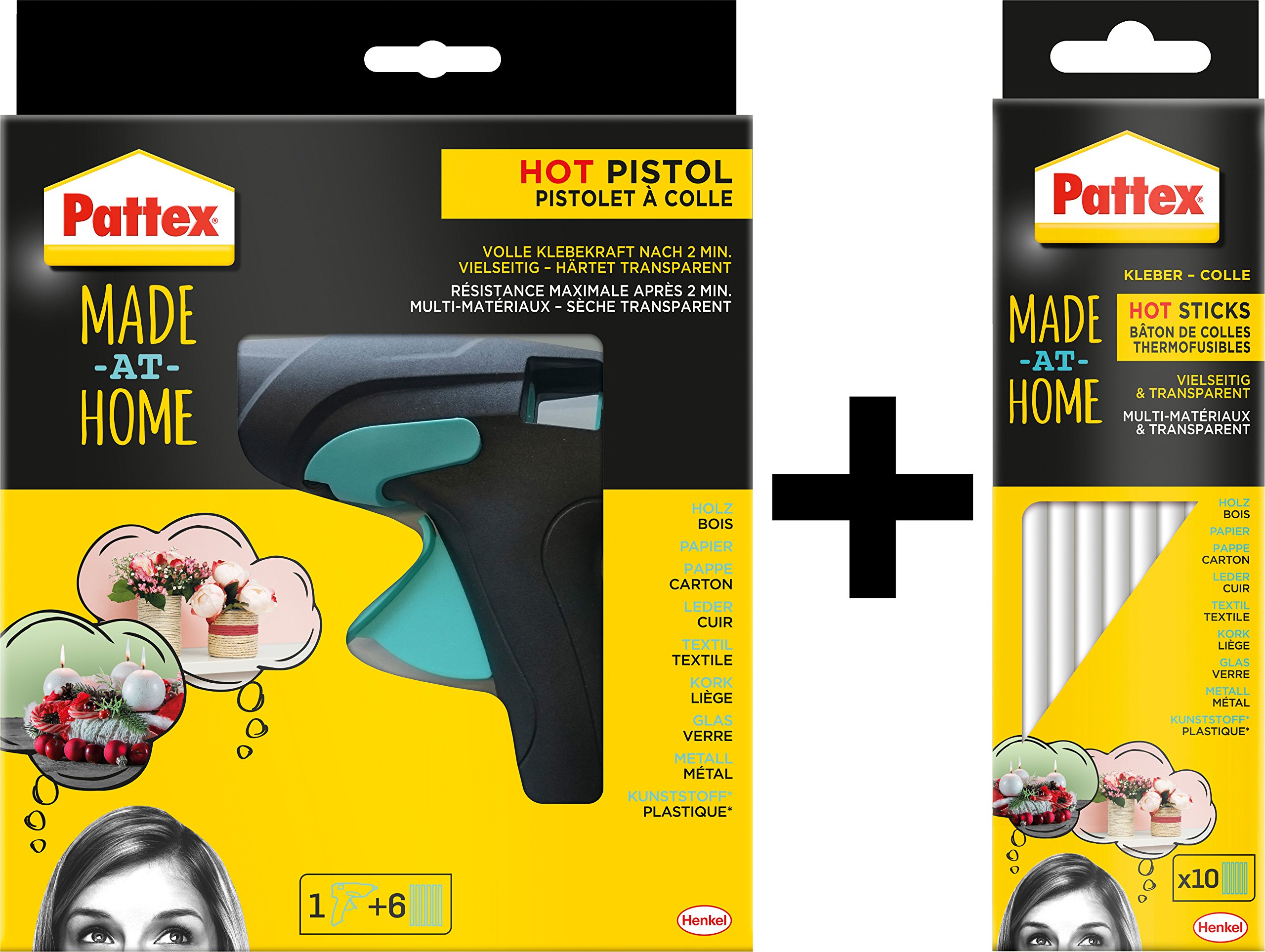 pattex-made-at-home-pistolet-colle-chaude-kit-1-pistolet-6-b-tons-11-mm image 3