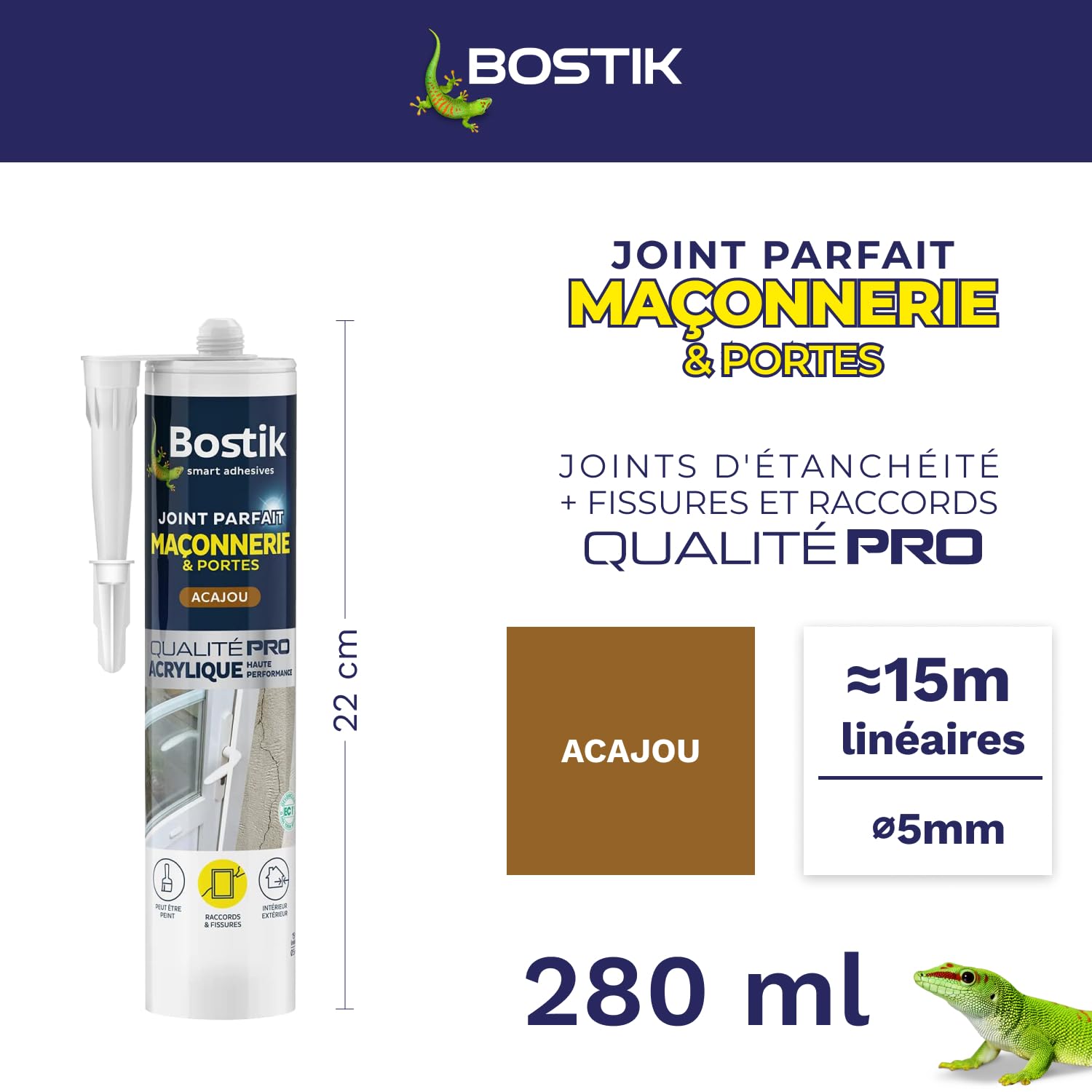 bostik-joint-parfait-ma-onnerie-et-portes-mastic-acrylique-280-ml-acajou image 2