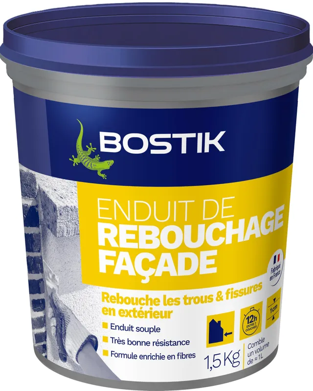 bostik-enduit-de-rebouchage-fa-ade-en-p-te-blanc-pot-1-5-kg image 1