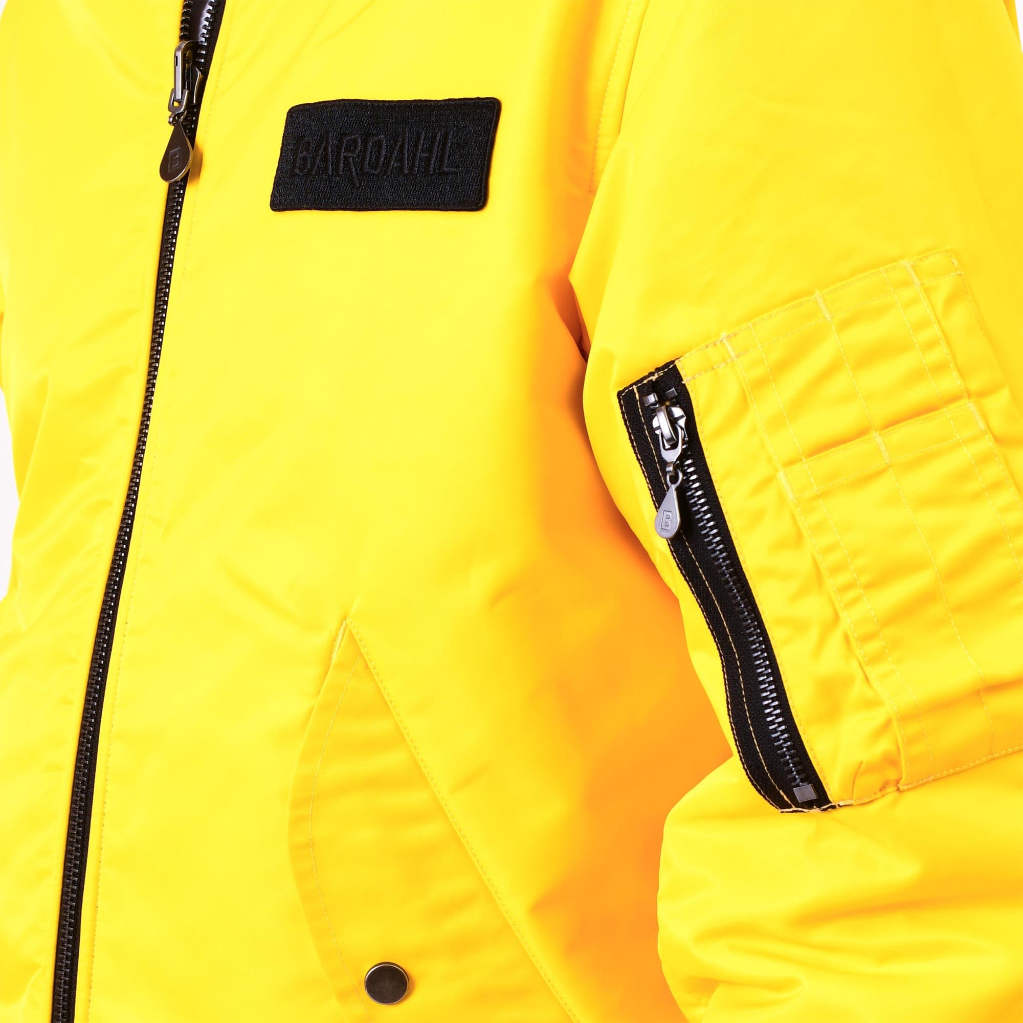 bardahl-bomber-jacket-collection-blouson-bomber-r-versible-noir-jaune-racing image 2