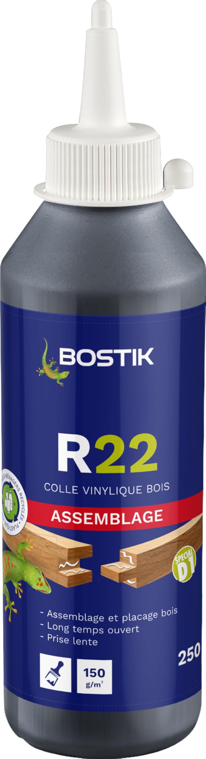 bostik-r22-colle-vinylique-bois-prise-lente-750-g image 1