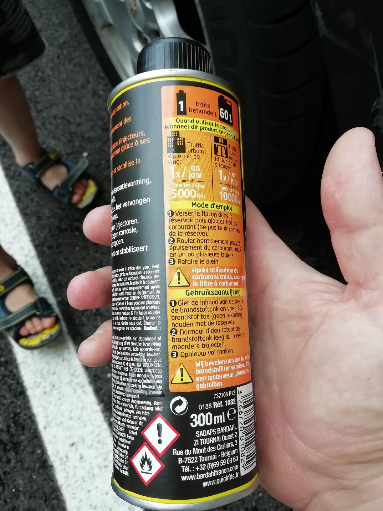 Efficace après panne d'eau