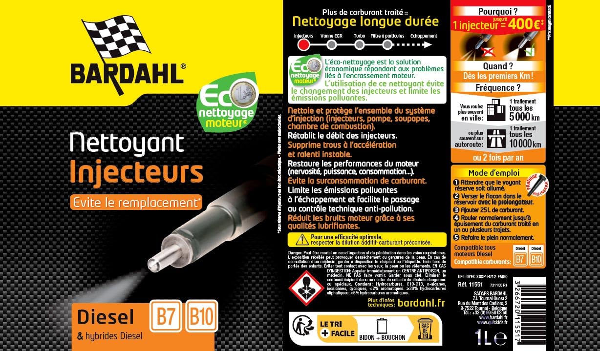 bardahl-nettoyant-injecteurs-diesel-1-l-vite-le-remplacement image 2