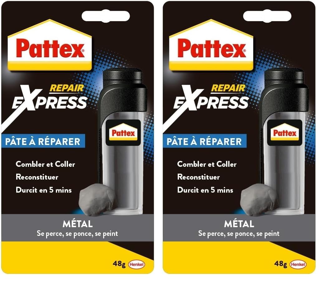 pattex-repair-express-m-tal-p-te-epoxy-m-tal-tube-48g-couleur-m-tal image 8