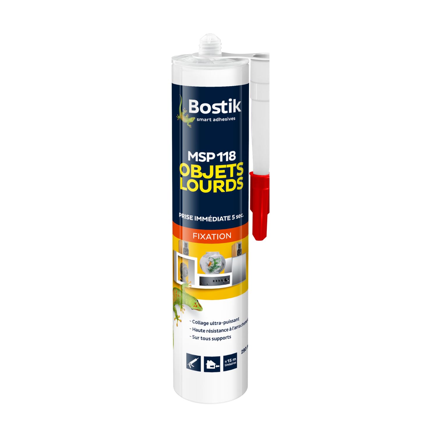 bostik-msp-118-mastic-colle-fixation-objets-lourds-290-ml image 1