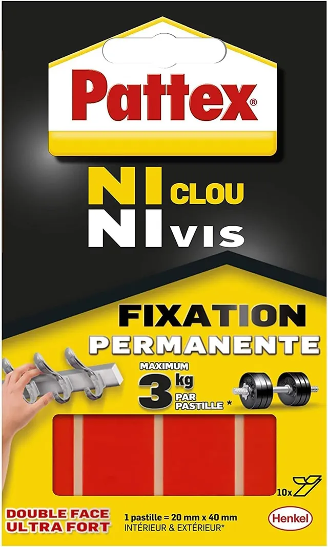 pattex-ni-clou-ni-vis-pastilles-fixation-permanente-10-pastilles-double-face-ext image 1