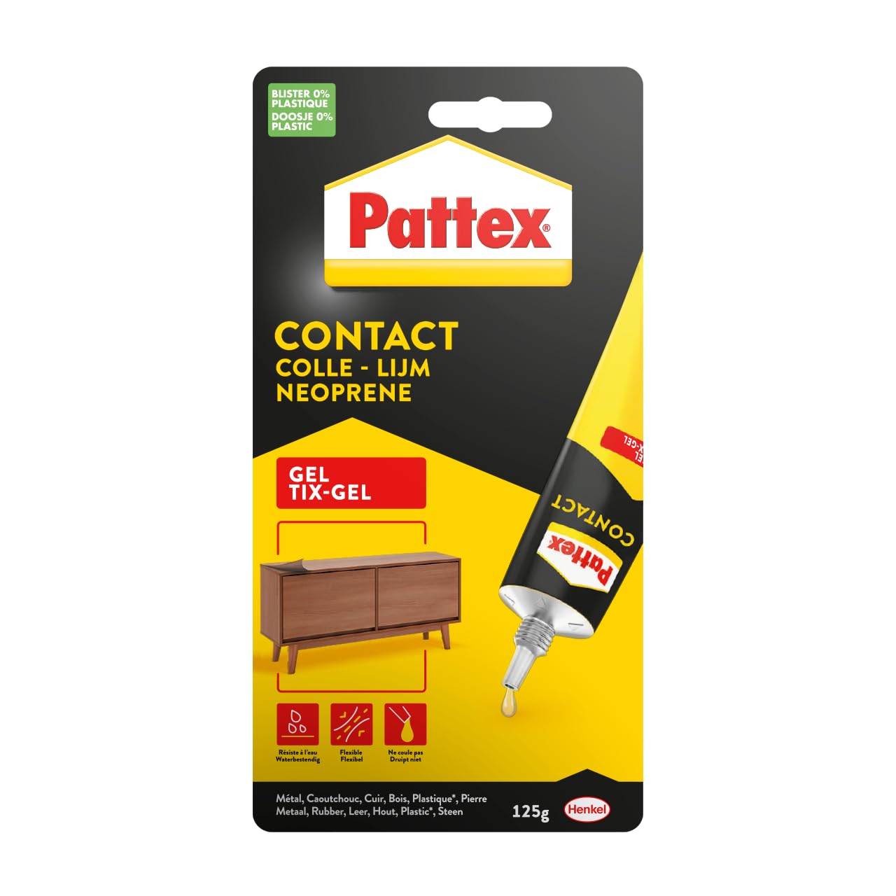 pattex-colle-contact-n-opr-ne-gel-tous-mat-riaux-tube-125-g image 1
