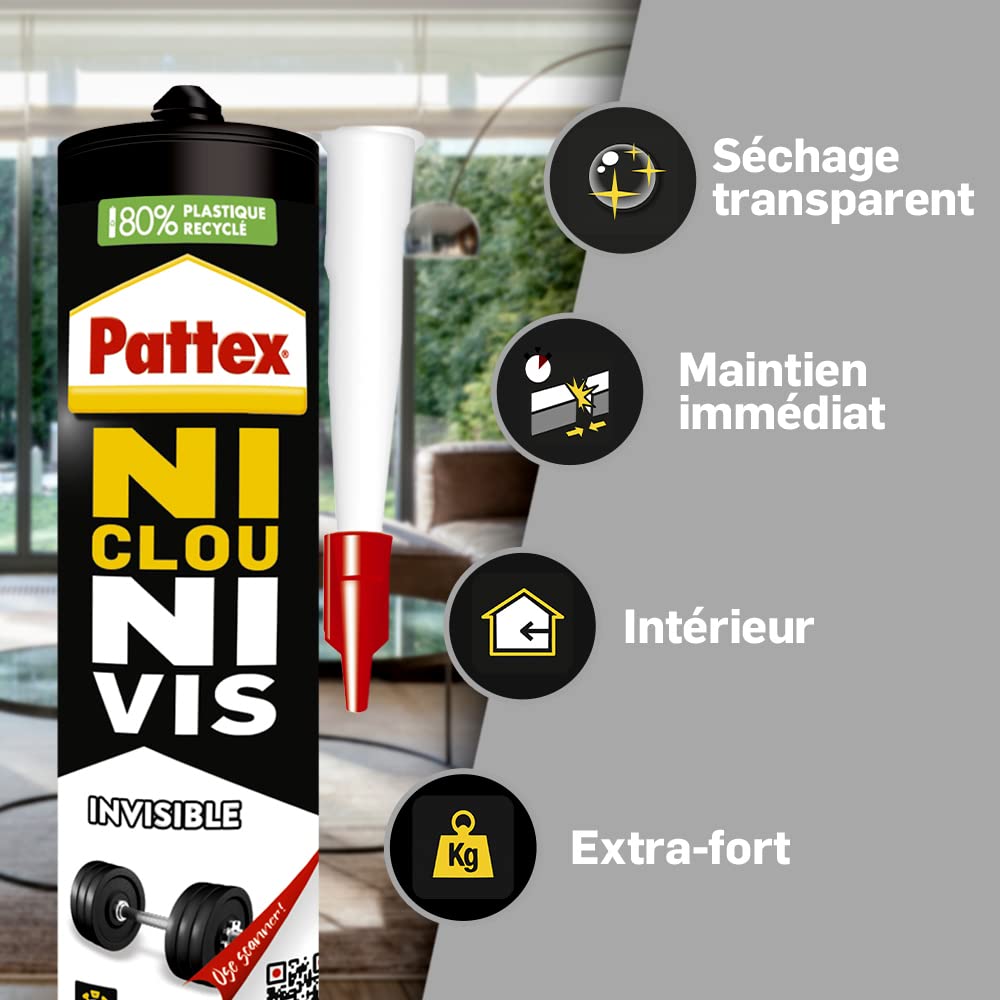 pattex-ni-clou-ni-vis-invisible-cartouche-310-g image 3