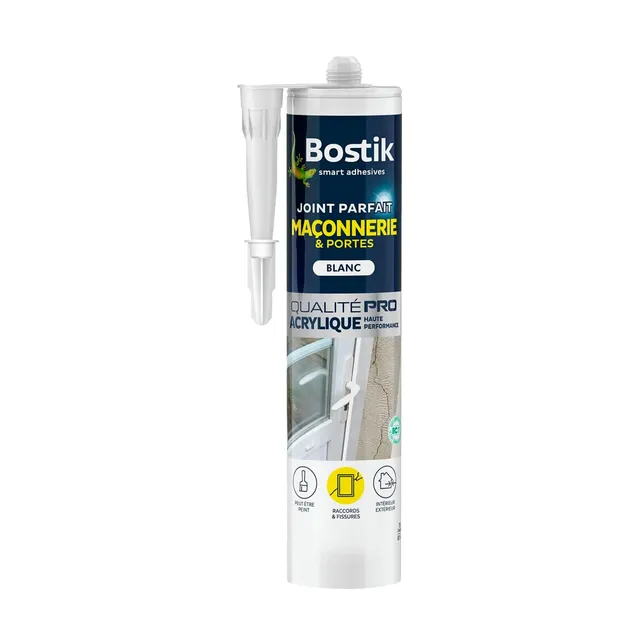 bostik-joint-parfait-mastic-ma-onnerie-et-portes-280-ml-blanc image 1