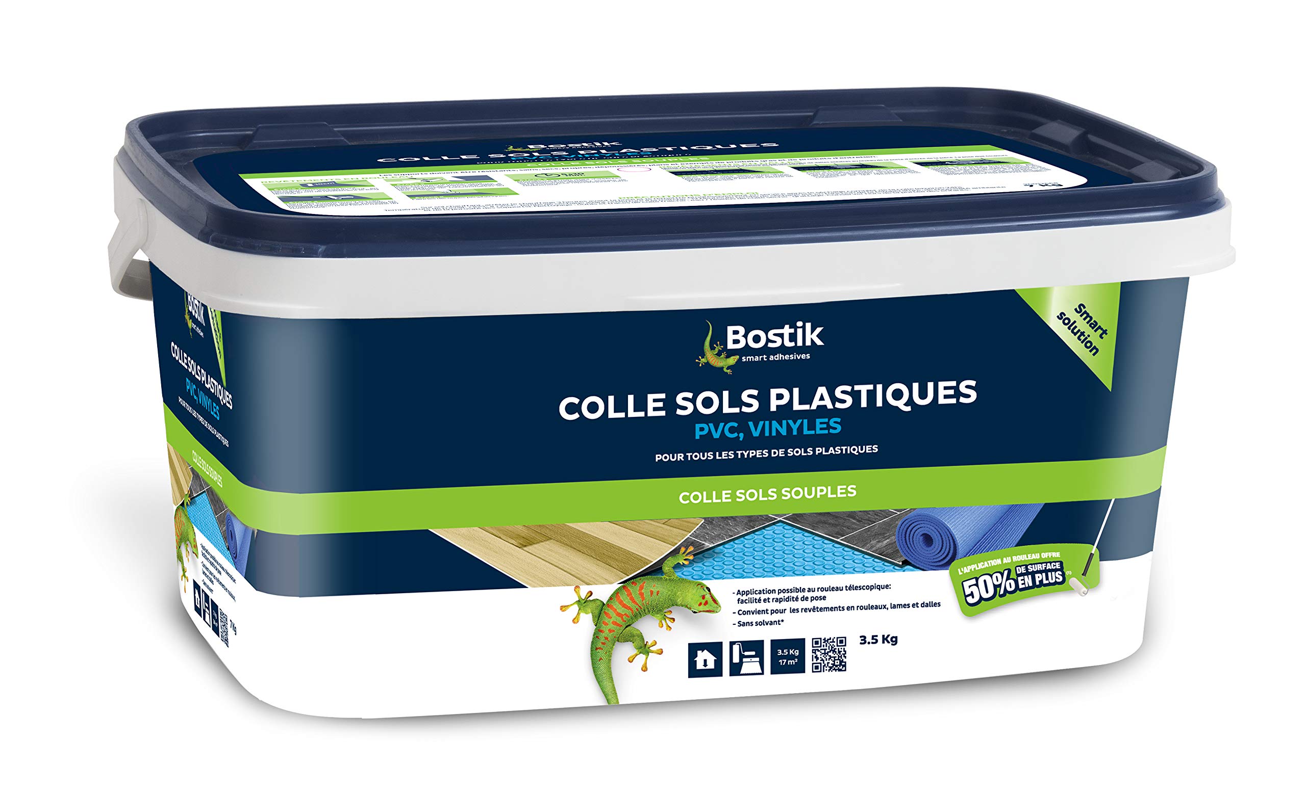 bostik-colle-sols-souples-plastiques-pvc-vinyles-seau-3-5-kg-17-m image 1