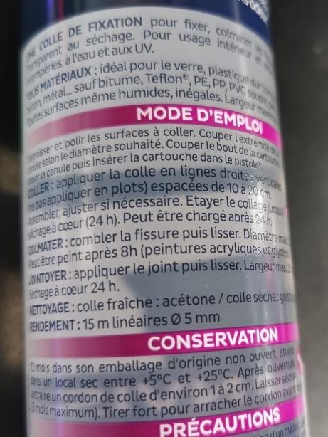 Efficace mais bien maintenir au début