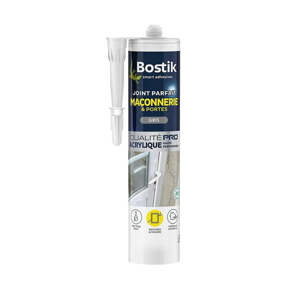 bostik-joint-parfait-ma-onnerie-et-portes-mastic-acrylique-blanc-280-ml image 1