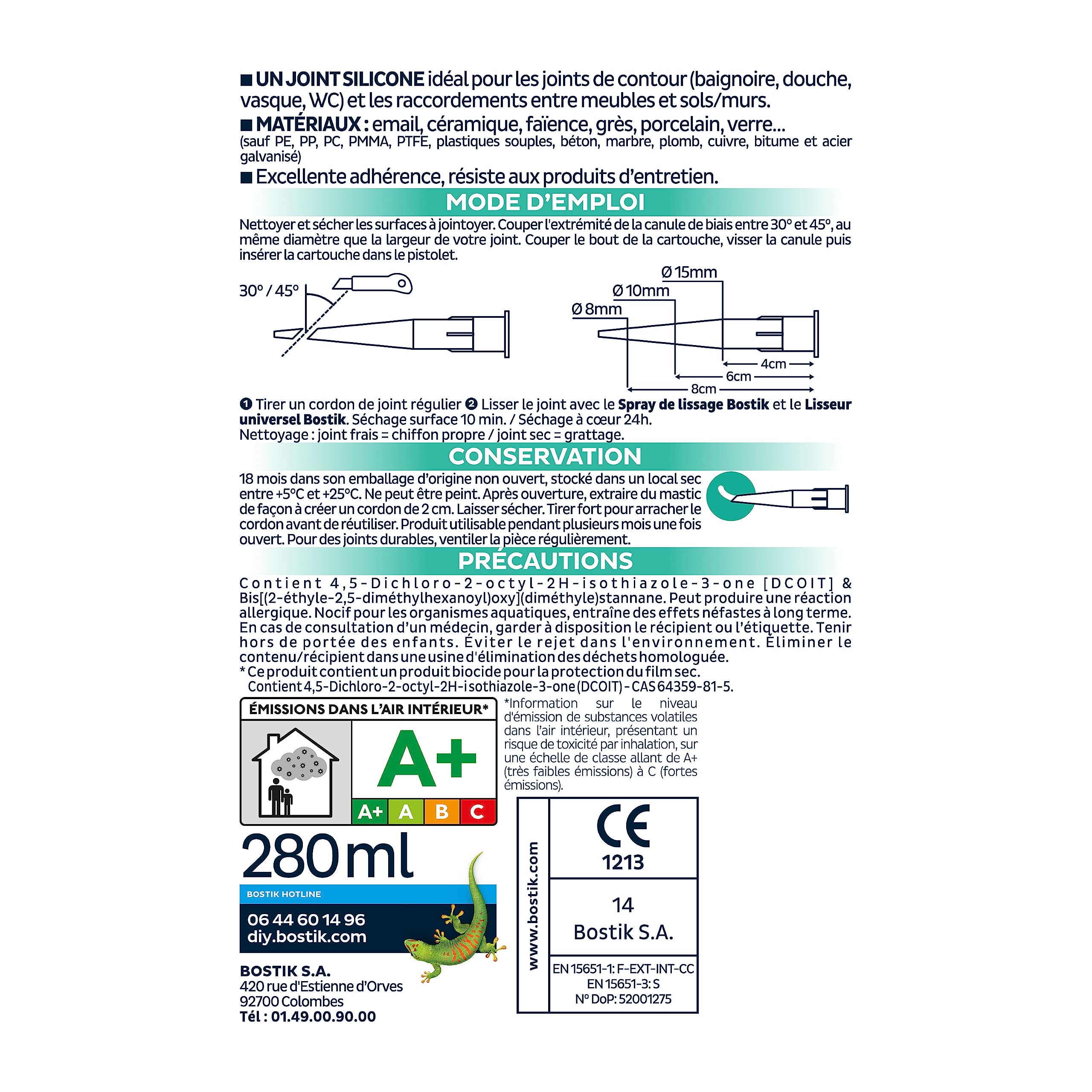 bostik-joint-parfait-sanitaire-mastic-silicone-blanc-280-ml image 2