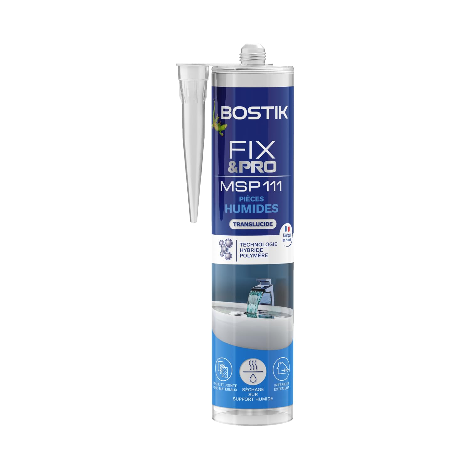 bostik-fix-pro-msp-111-mastic-colle-pi-ces-humides-transparent-290-ml image 1