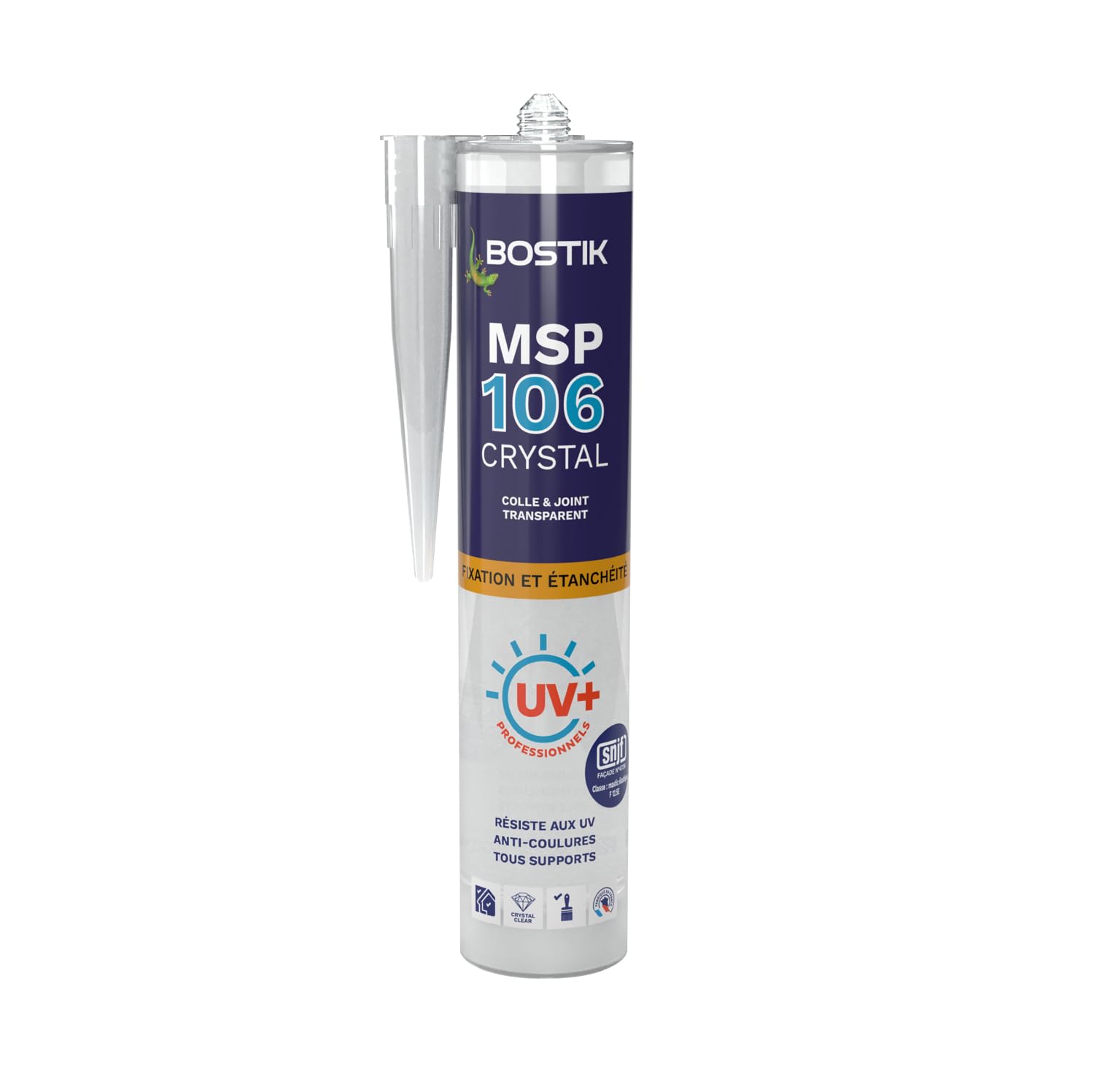 bostik-msp-106-invisible-mastic-colle-transparent-290-ml image 1