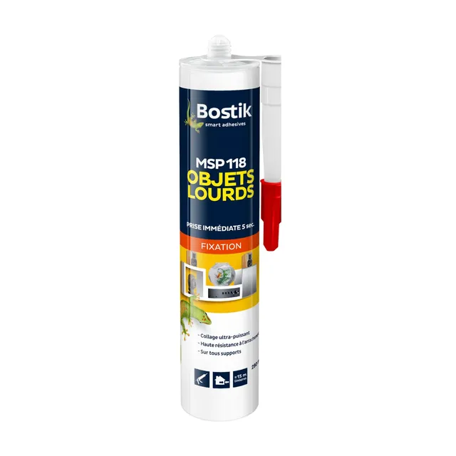 bostik-msp-118-mastic-colle-fixation-objets-lourds-290-ml image 1