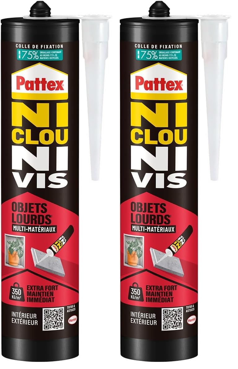 pattex-ni-clou-ni-vis-objets-lourds-cartouche-460g-blanc image 7
