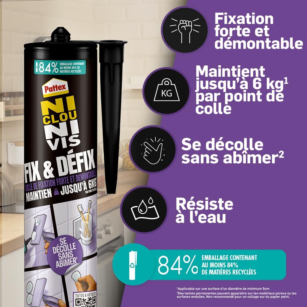 pattex-ni-clou-ni-vis-fix-d-fix-colle-de-fixation-d-montable-cartouche-308-g image 3