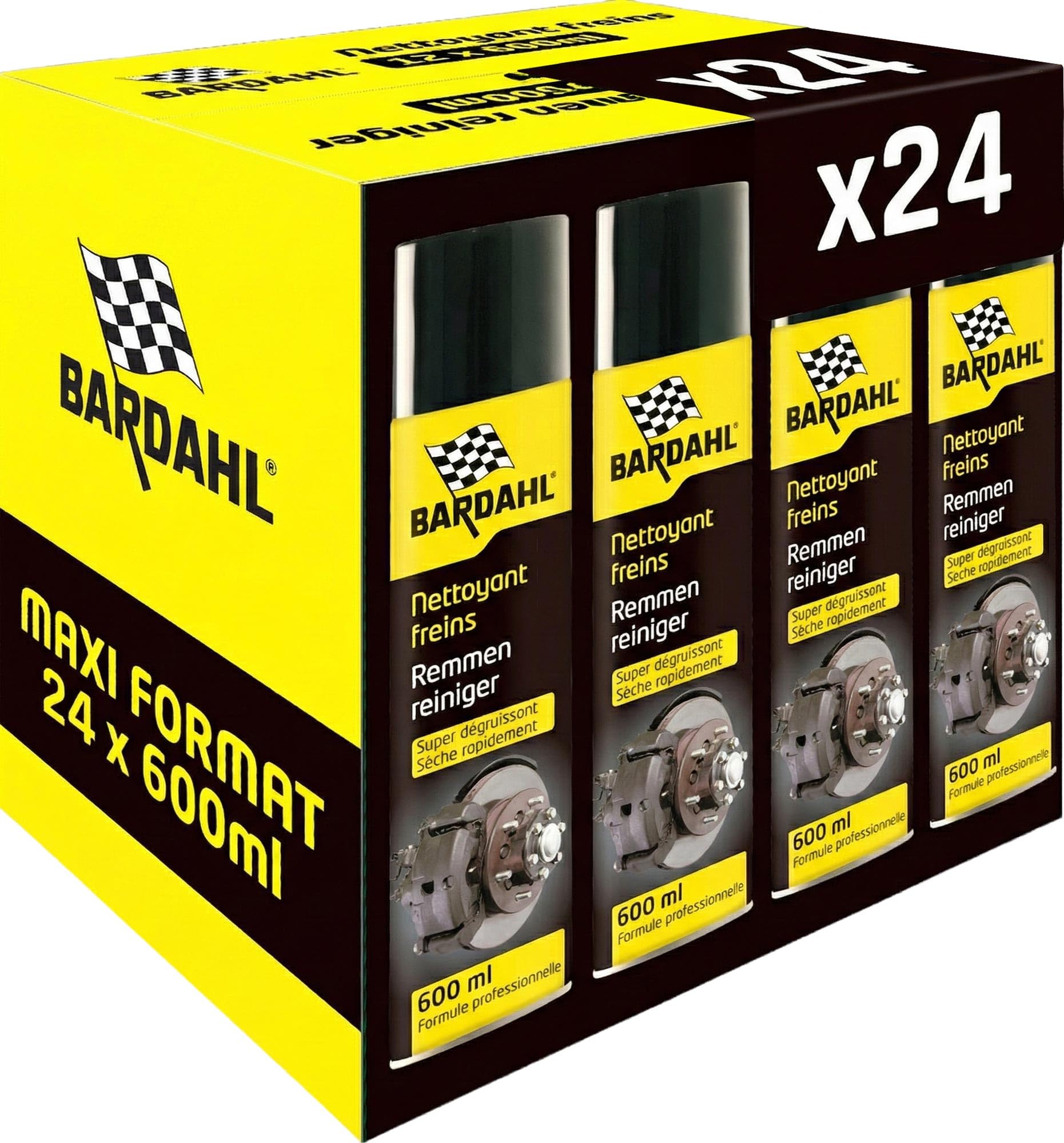 bardahl-nettoyant-freins-d-graissant-600-ml-lot-x24 image 1