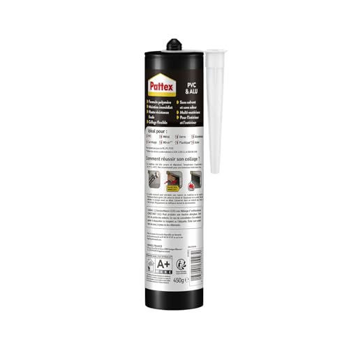 pattex-fixation-pvc-alu-mastic-flextec-blanc-cartouche-450-g image 8