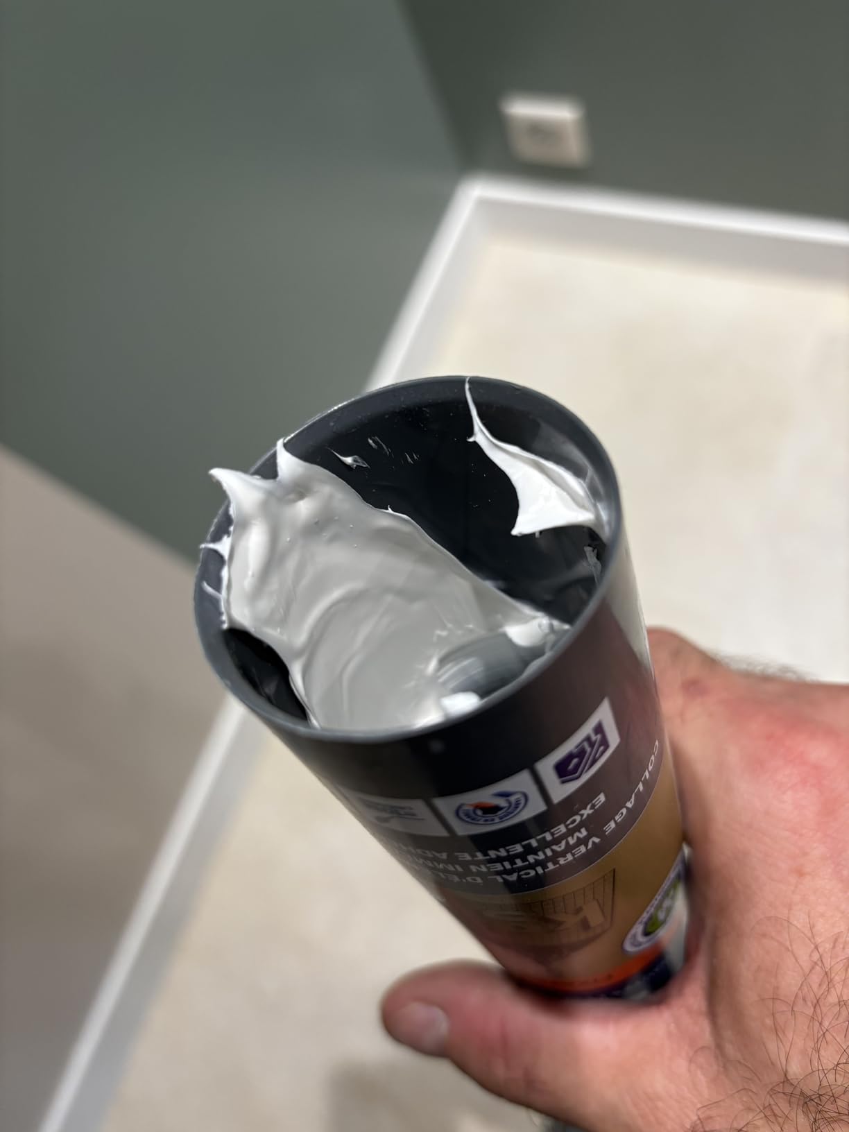 Spot LED extérieur collé
