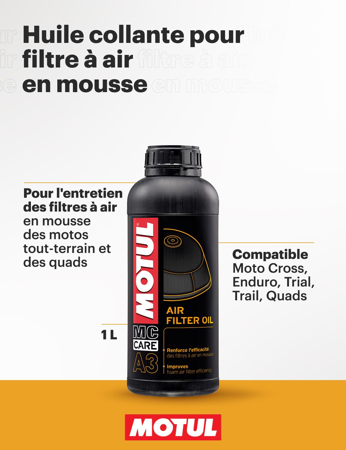 motul-a3-air-filter-oil-huile-filtre-air-mousse-moto-1-l image 2