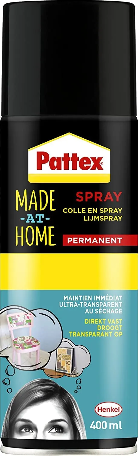 pattex-made-at-home-colle-en-spray-permanente-400-ml image 1