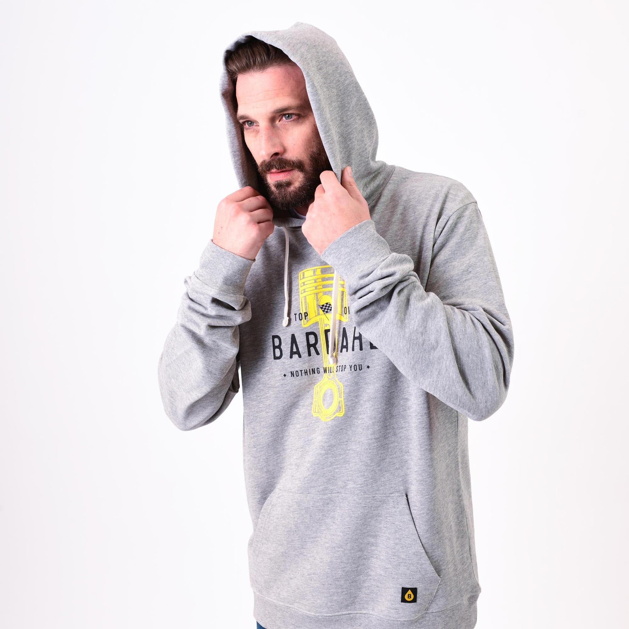 bardahl-sweat-hoodie-piston-gris-chin-collection image 4