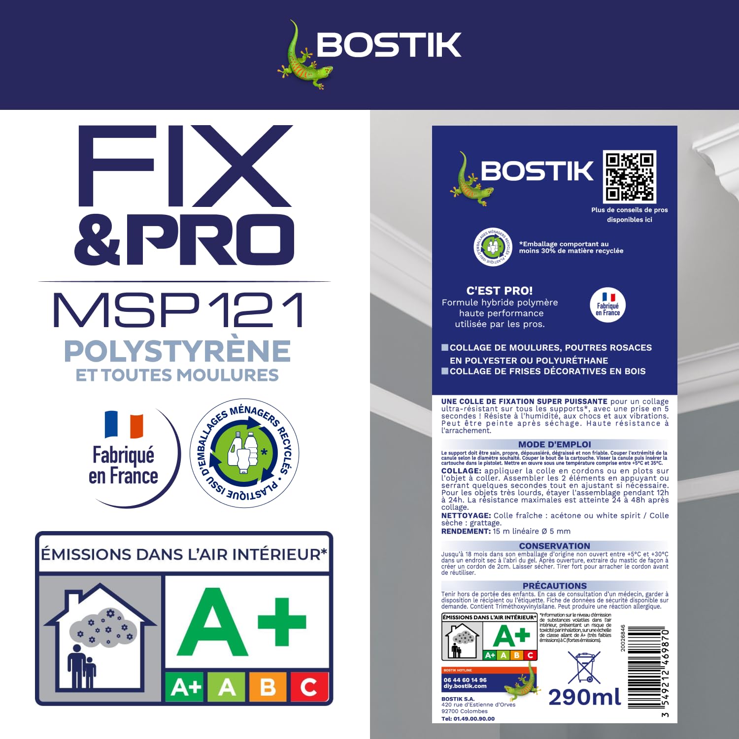 bostik-fix-pro-msp-121-polystyr-ne-blanc-290ml image 5