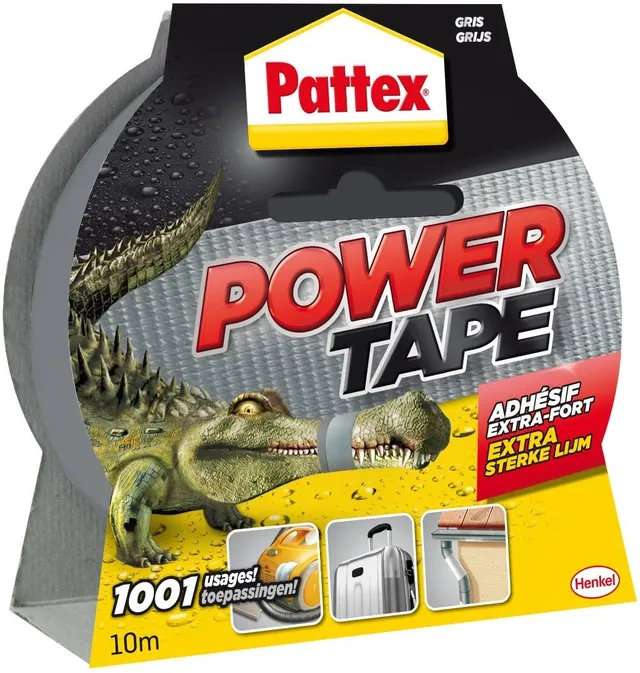 pattex-power-tape-gris-extra-fort-48-mm-x-10-m image 1