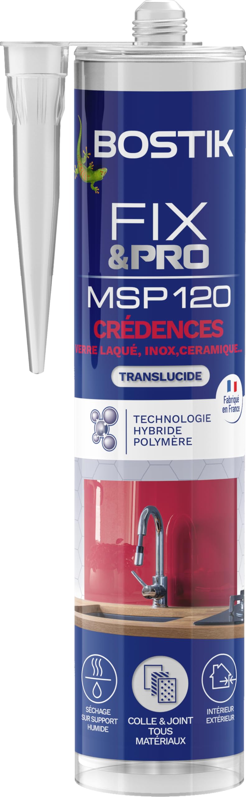 bostik-fix-pro-msp-120-cr-dences-translucide-mastic-hybride-290-ml image 1