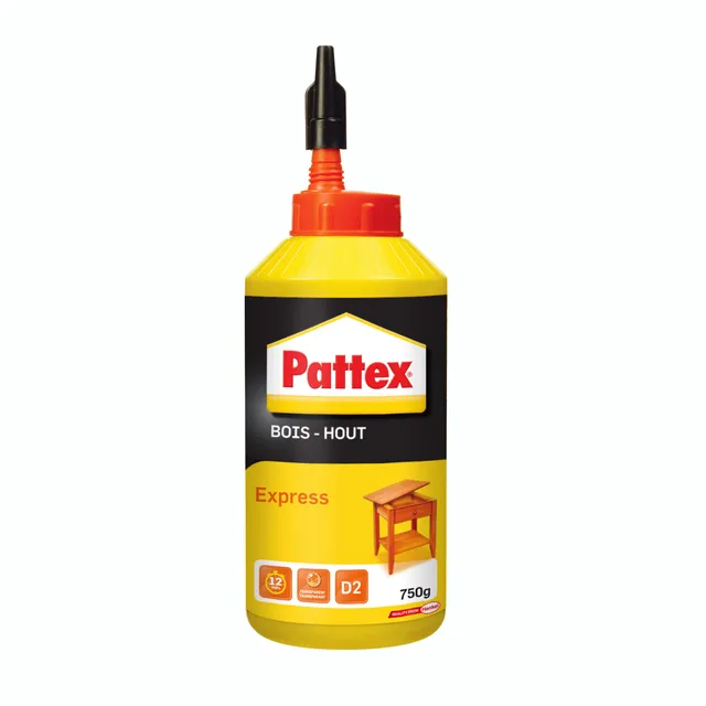 pattex-colle-bois-express-transparente-750-g-biberon image 1