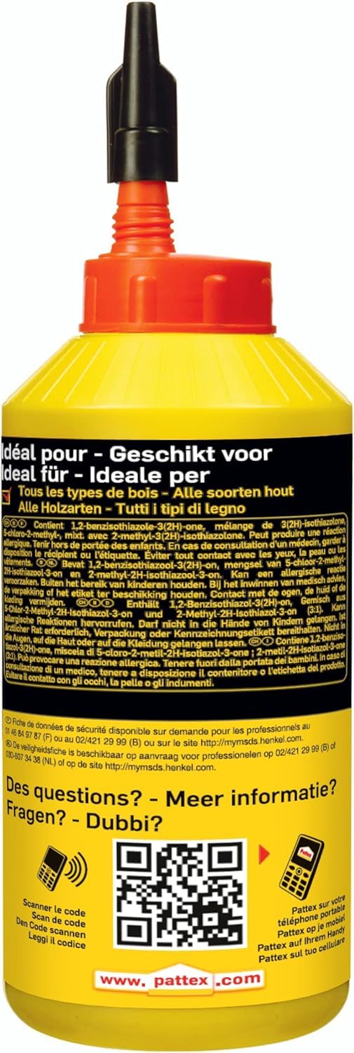 pattex-colle-bois-express-transparente-750-g-biberon image 2