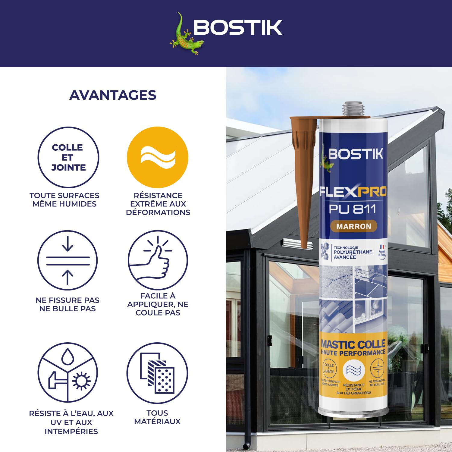 bostik-flexpro-pu-811-mastic-colle-joint-polyur-thane-marron-300-ml image 4