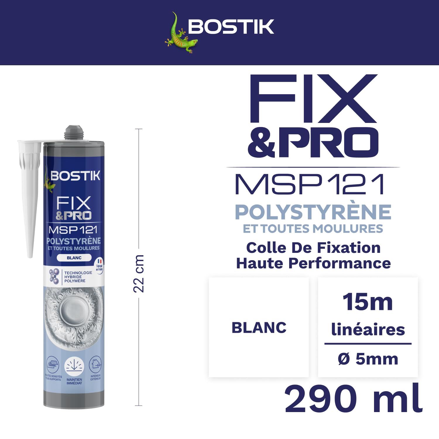 bostik-fix-pro-msp-121-polystyr-ne-blanc-290ml image 2