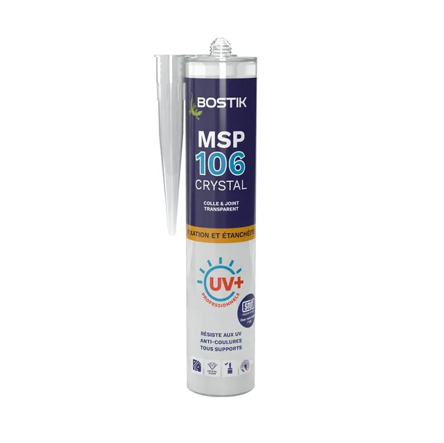 bostik-msp-106-invisible-mastic-colle-transparent-290-ml image 1