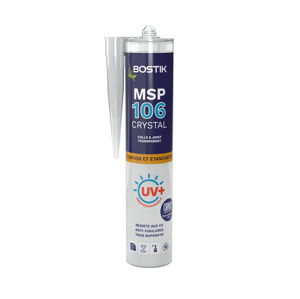 bostik-msp-106-invisible-mastic-colle-transparent-290-ml image 1