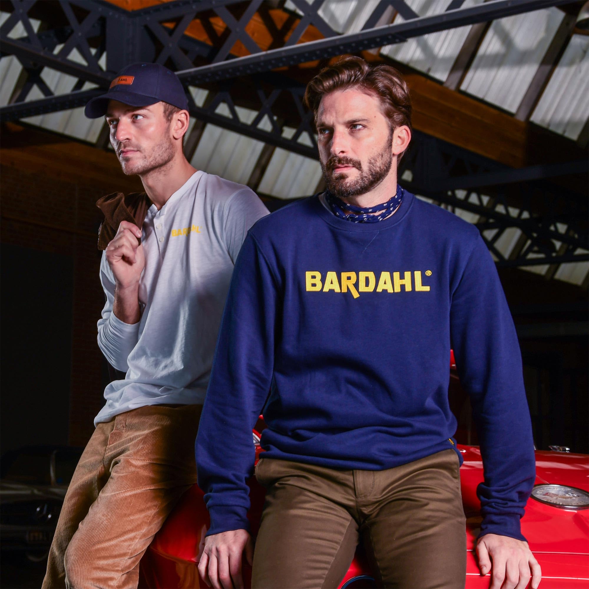 bardahl-collection-sweat-classic-bleu-marine-sweat-vintage-brod image 2
