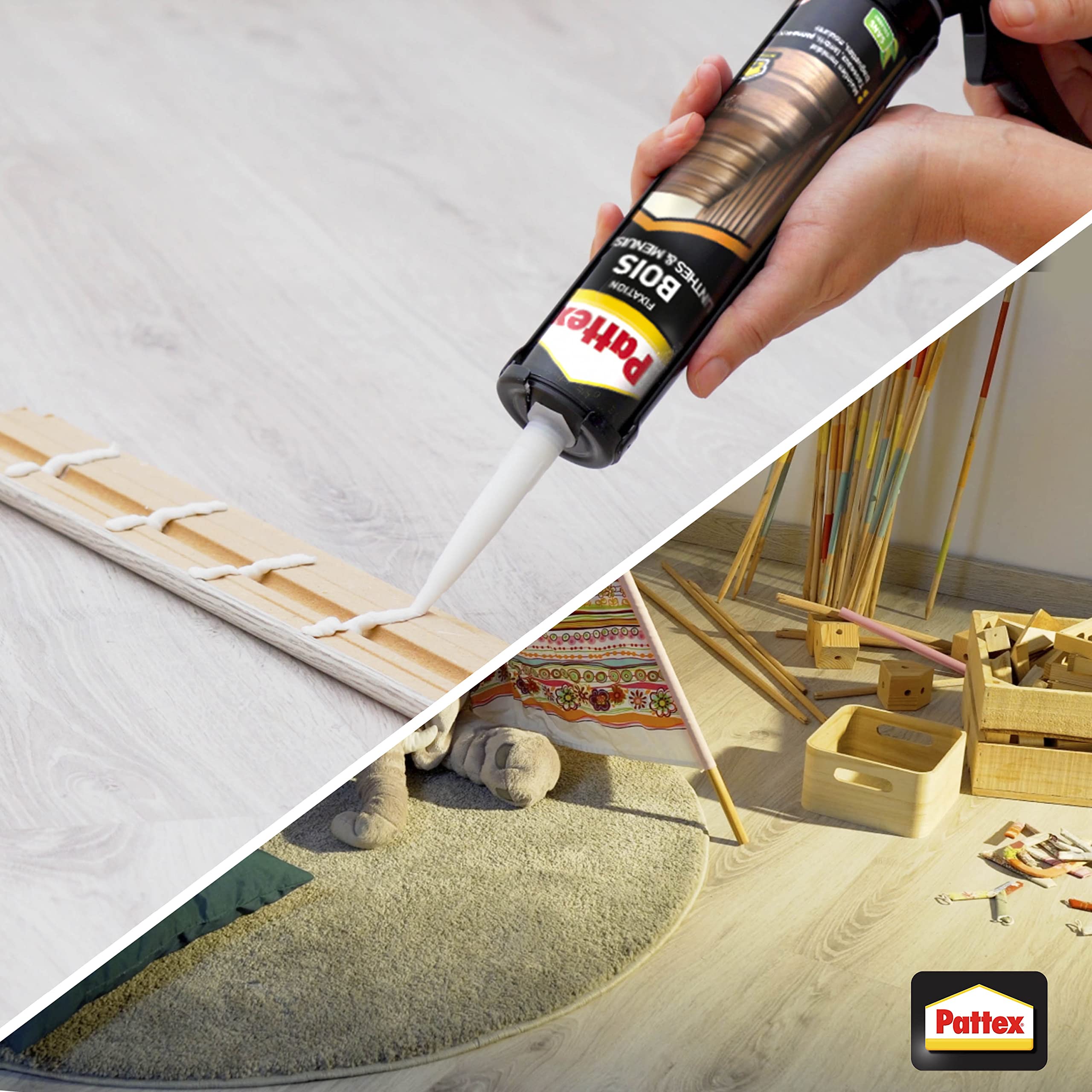 pattex-fixation-bois-plinthes-menuiserie-cartouche-380-g-blanc image 4