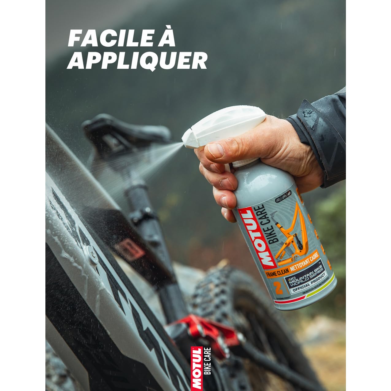 motul-bike-care-frame-clean-off-road-nettoyant-cadre-vtt-spray-mousse-500-ml image 5