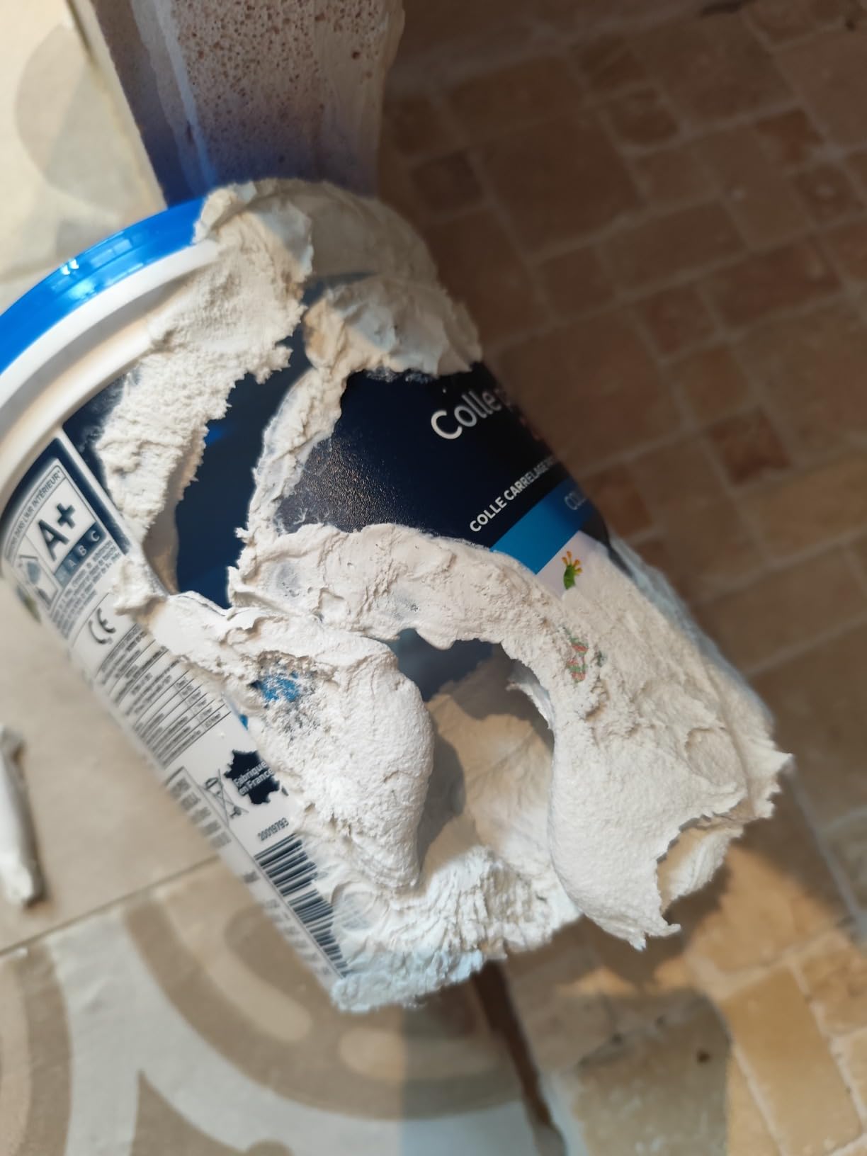 Pas pour douche à l'italienne