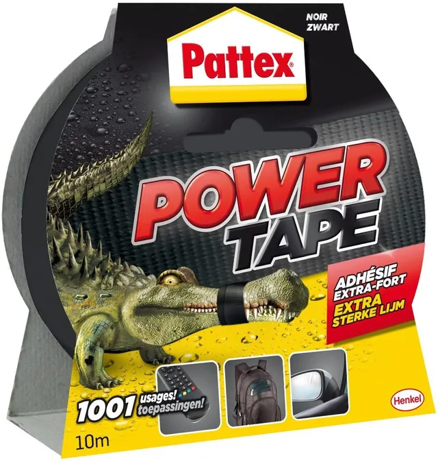 pattex-power-tape-ruban-adh-sif-noir-extra-fort-10-m image 1