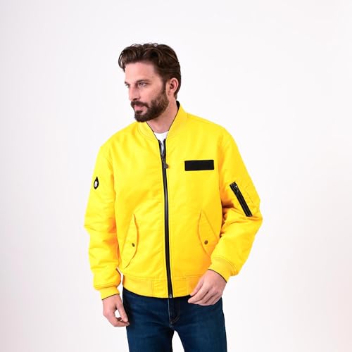 bardahl-bomber-jacket-collection-blouson-bomber-r-versible-noir-jaune-racing image 8