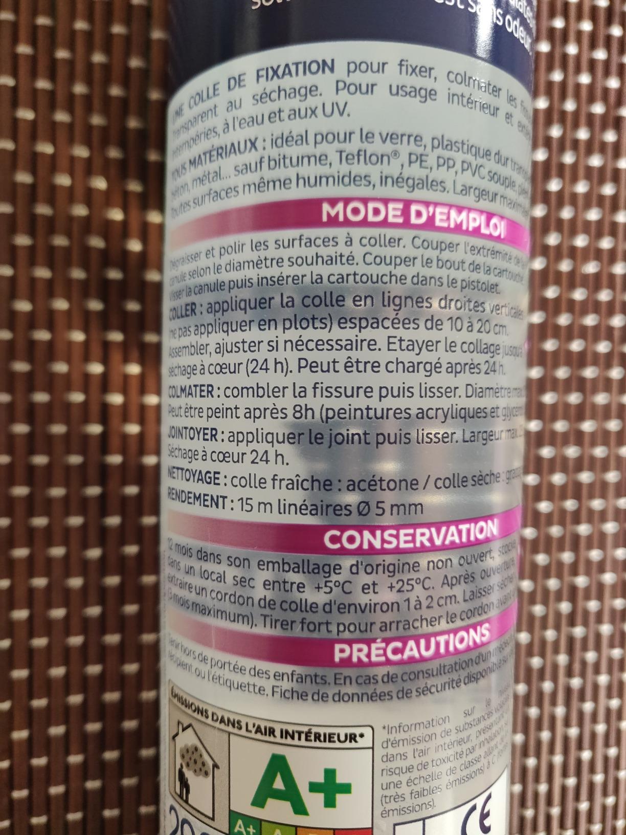 Très bon mastic hybride
