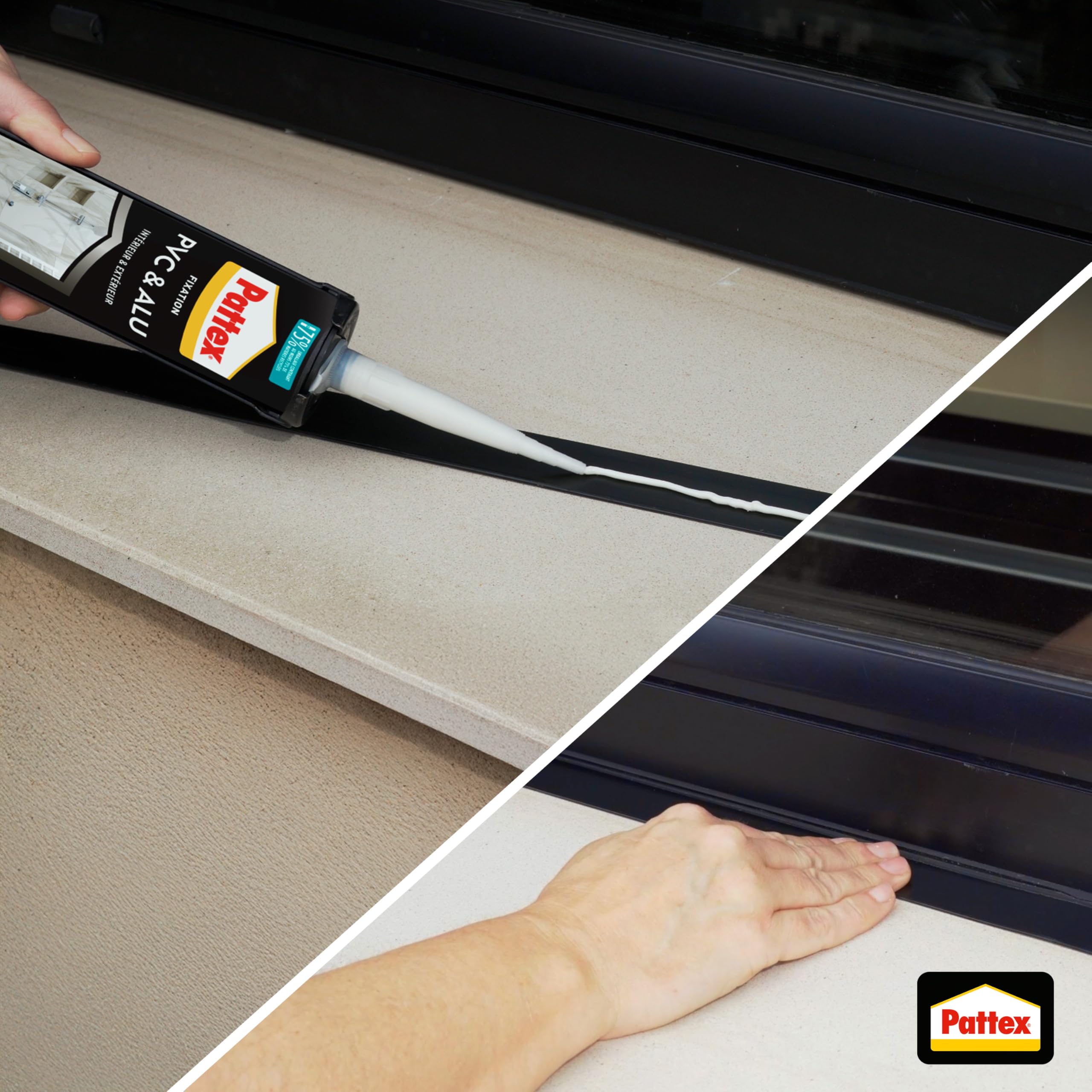 pattex-fixation-pvc-alu-mastic-flextec-blanc-cartouche-450-g image 6