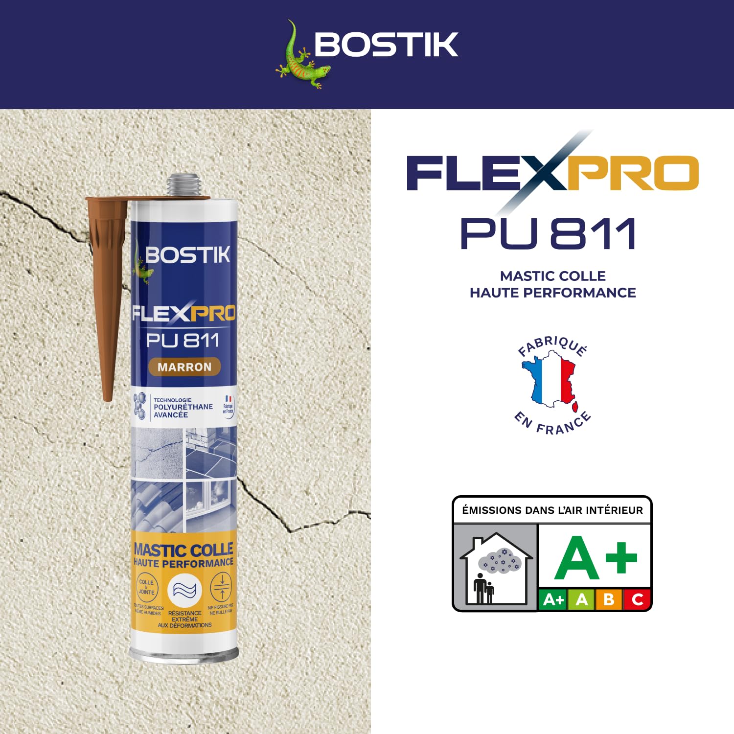 bostik-flexpro-pu-811-mastic-colle-joint-polyur-thane-marron-300-ml image 5