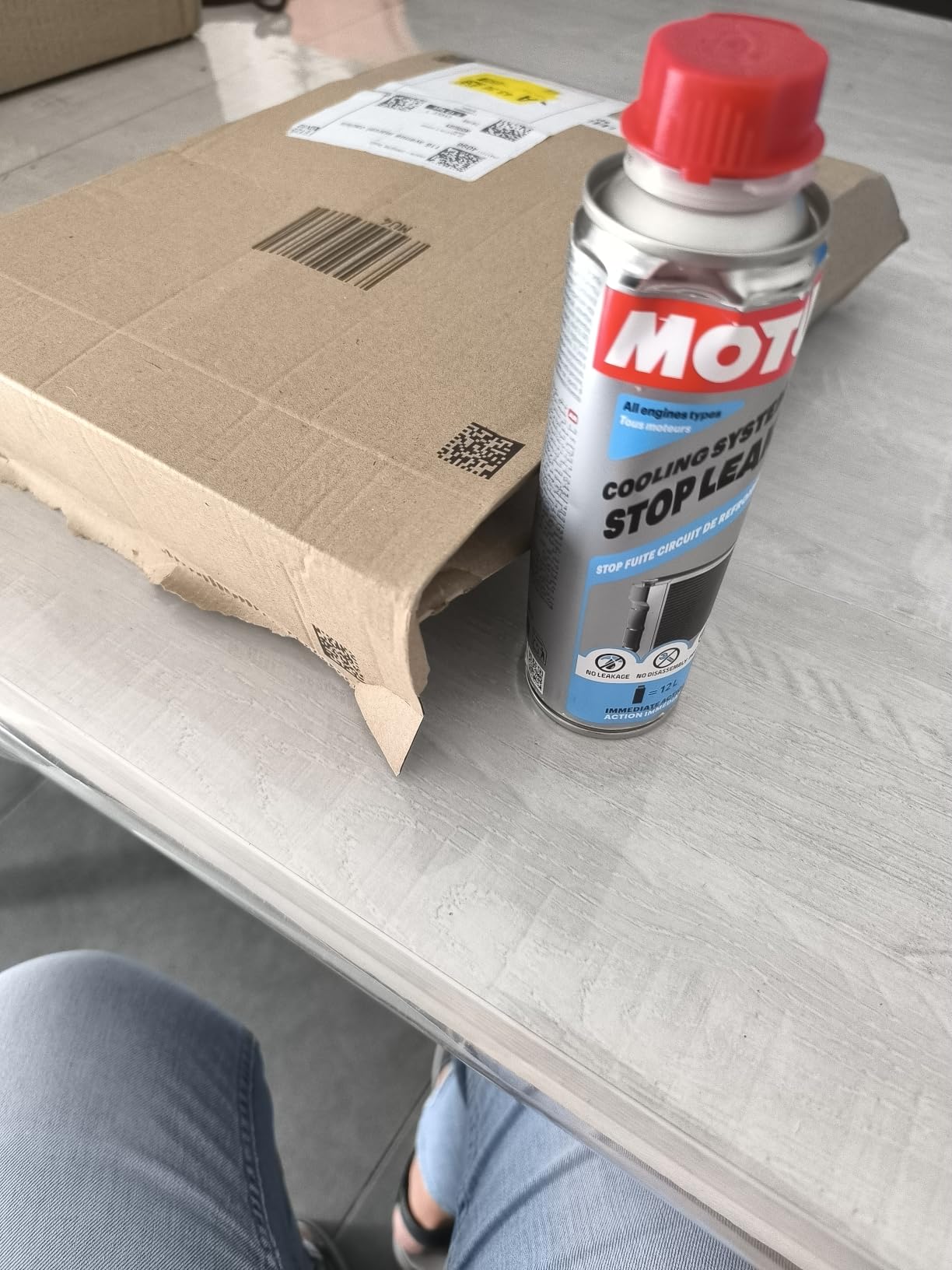 Fuite colmatée sur ma 307