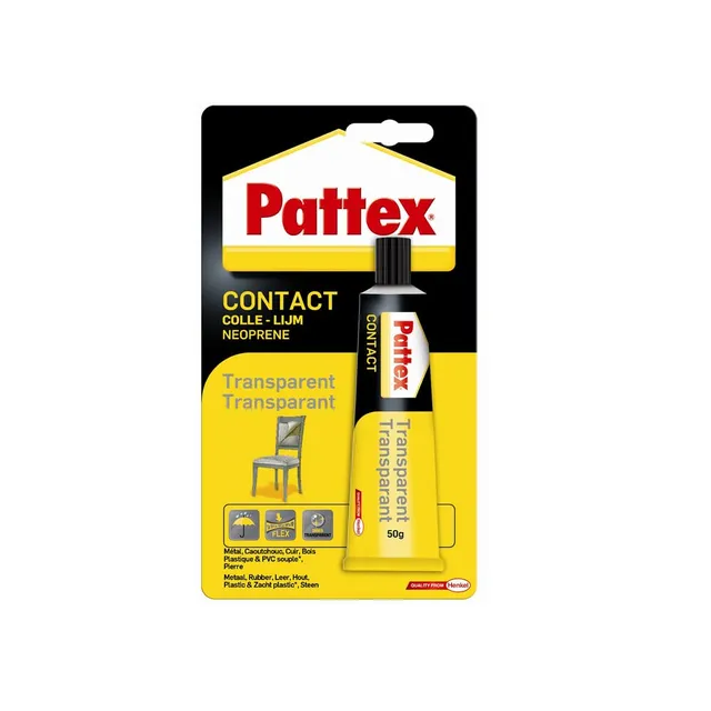 pattex-colle-contact-n-opr-ne-transparente-tube-50-g image 1